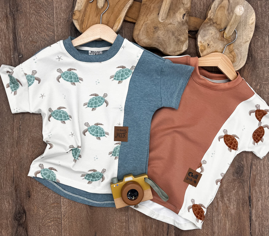 Baukasten - T-Shirt mit Teilung