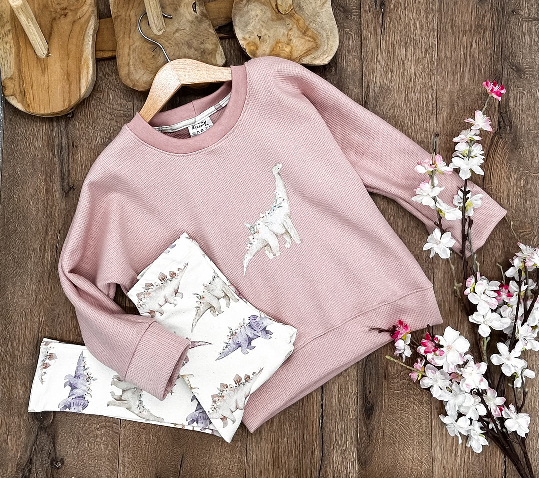 Get the Look - Lounge-Sweater & Leggings - Dinoflowers